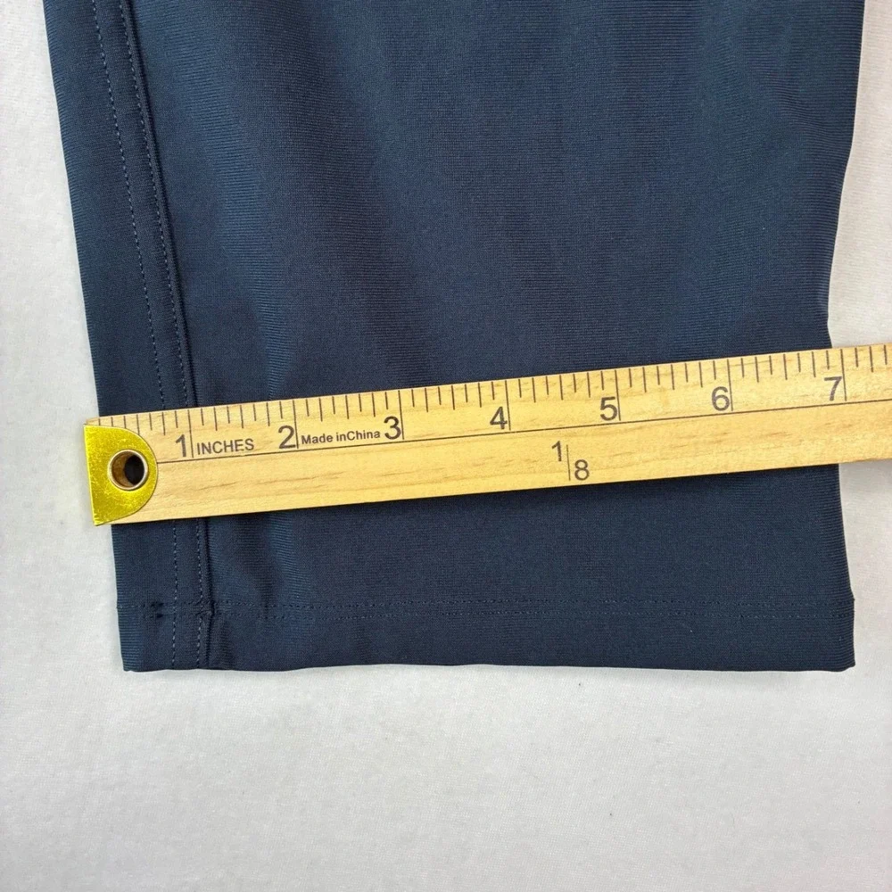 Lululemon ABC Pants Mens 34x31 Navy Blue Performance Stretch 5-Pocket Straight